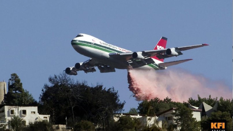 Пожарный Боинг 747