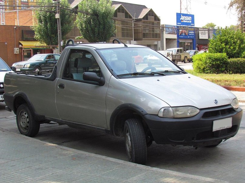 Фиат пикап страда