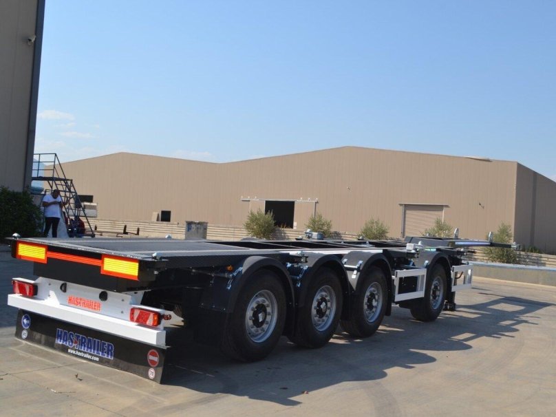 Контейнеровоз 4 оси