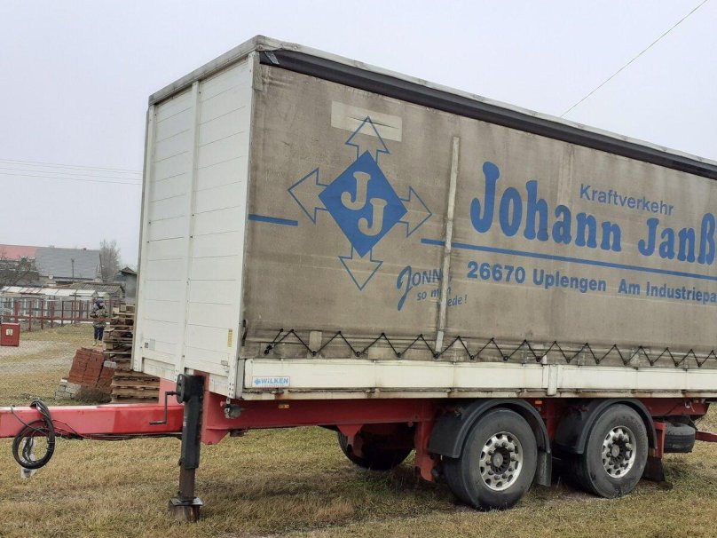 Прицеп крона azw18