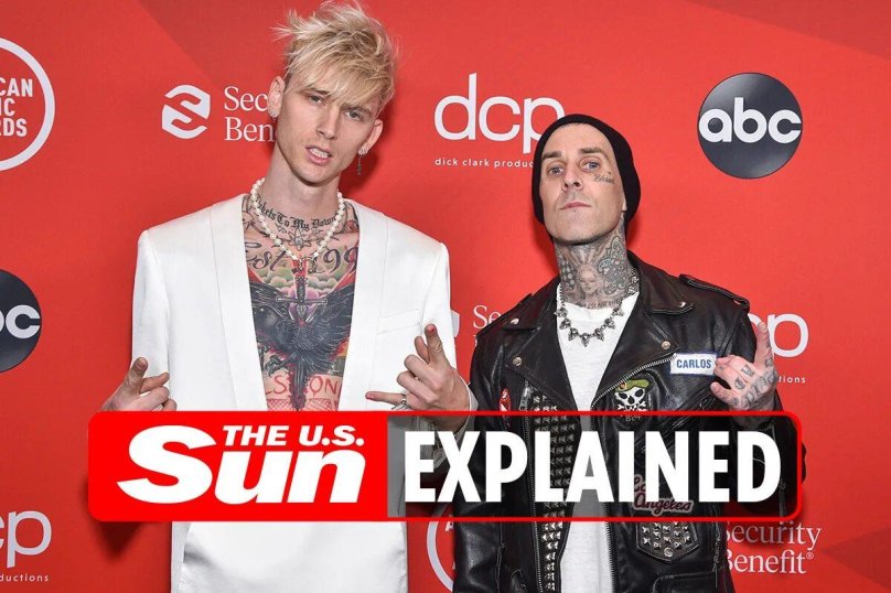 Machine Gun Kelly и Travis Barker
