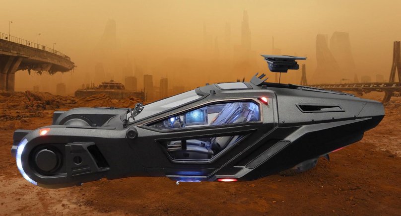 Blade Runner 2049 car