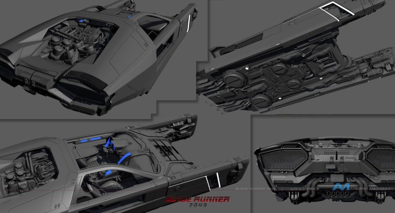 «Spinner» автомобиль из Blade Runner