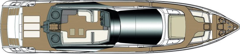 Азимут Гранд 30 метров устройство палуб