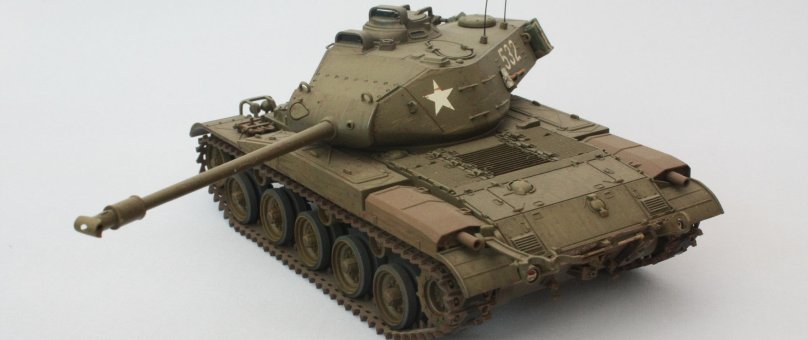 Танк м 41 бульдог сбоку