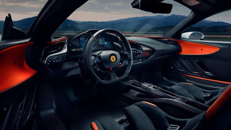 Ferrari sf90 Stradale салон