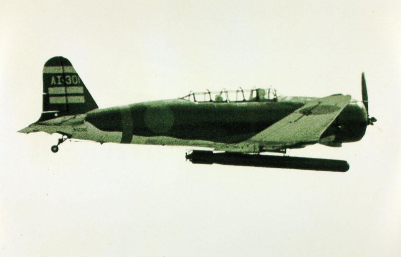 Японский торпедоносец Nakajima b5n