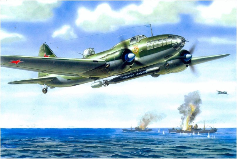 Модель ил 4т торпедоносец 1/72