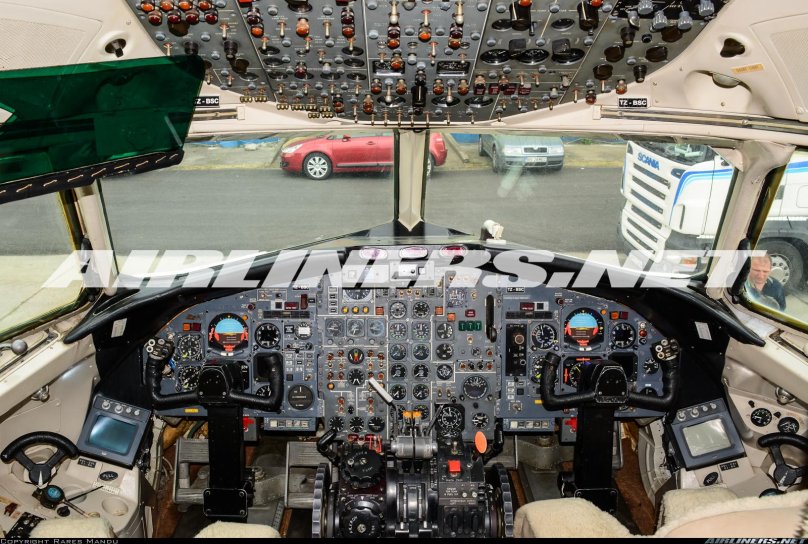 Bac 111 Cockpit