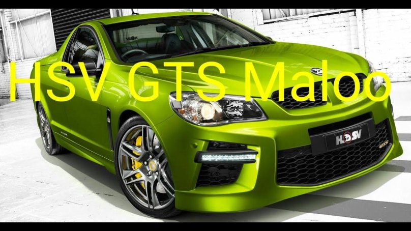 2014 HSV Limited Edition Gen-f GTS Maloo