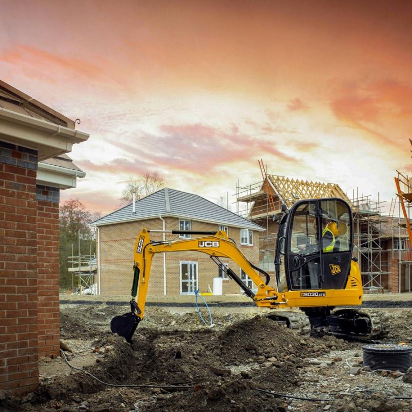 Мини экскаватор JCB 8030