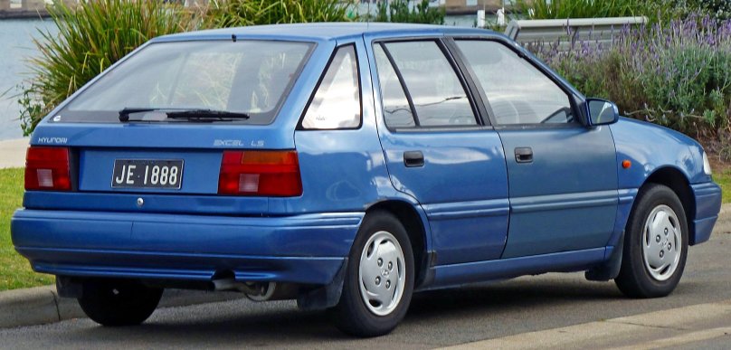 Hyundai excel 1991
