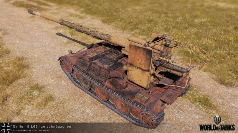 Ворлд оф танк гриль 15