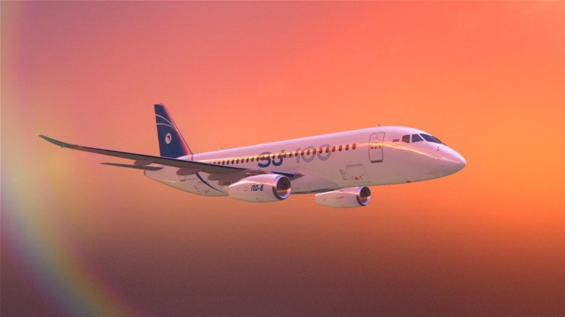 Sj100 самолет