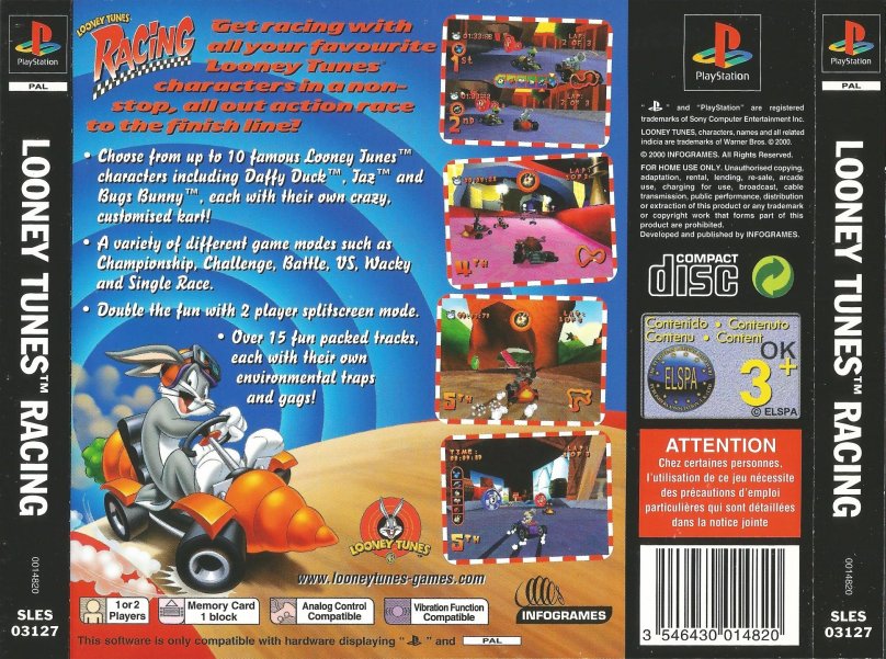 Looney Tunes Racing ps1