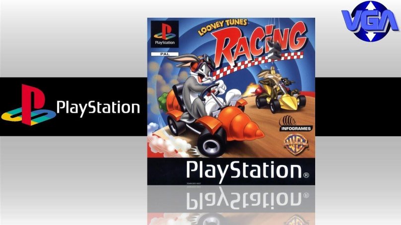 Looney toons Racing bin ps1