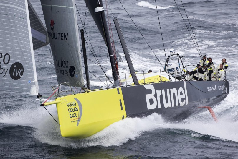 Яхта Volvo Ocean 65 внутри