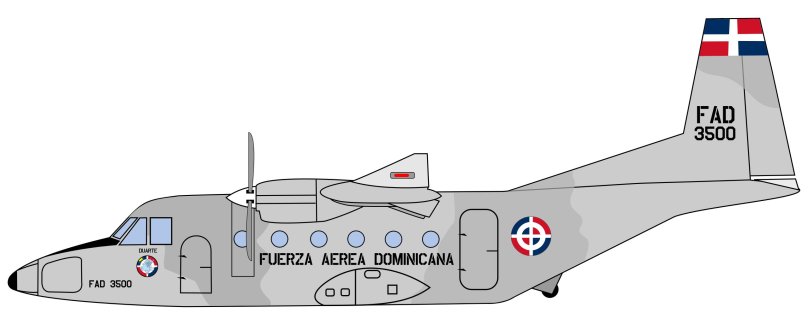 Casa c212 Aviocar чертежи