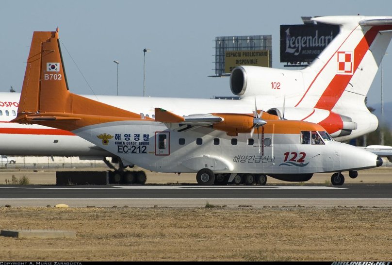 Korea Coast Guard casa c-212 Aviocar
