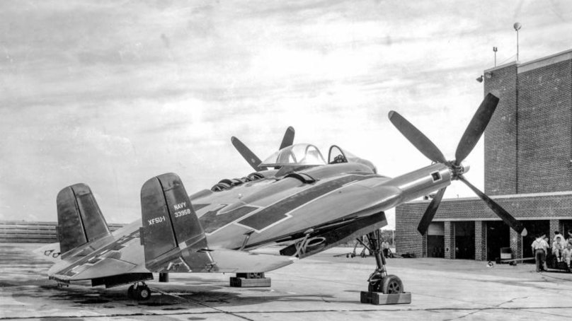 Самолет chance Vought xf5u