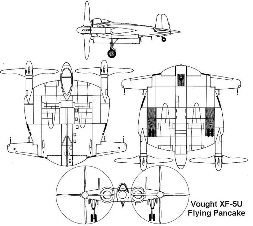 Vought v-173/xf5u-1