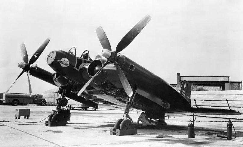 Самолет chance Vought xf5u