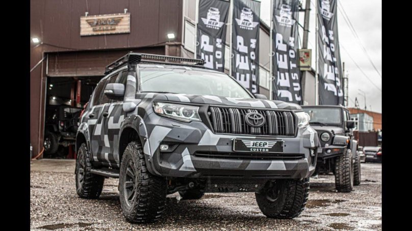 Toyota Land Cruiser Prado 150 Offroad Tuning