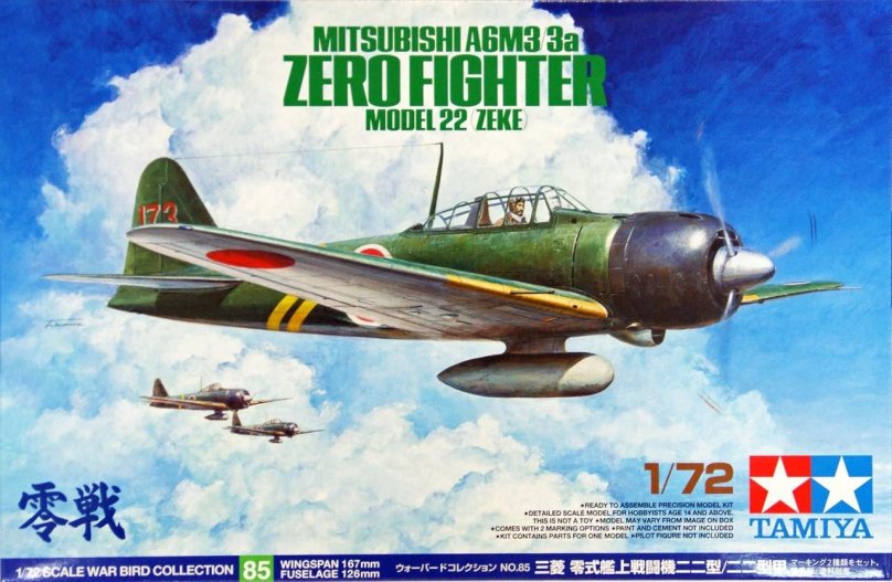 Mitsubishi a6m2 Zero Type 21