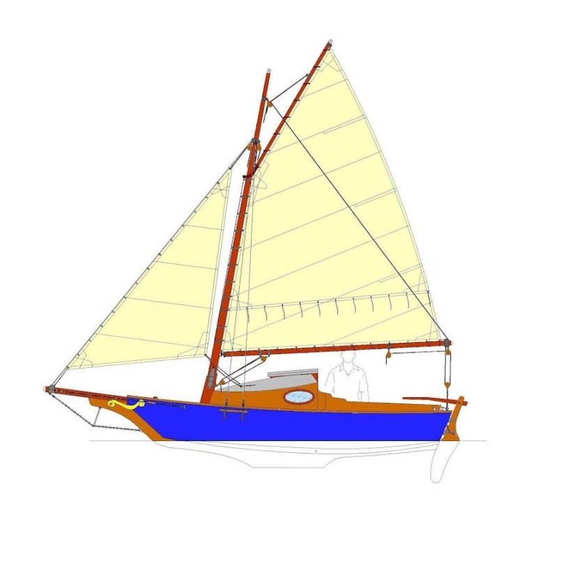 Швертбот sailboat