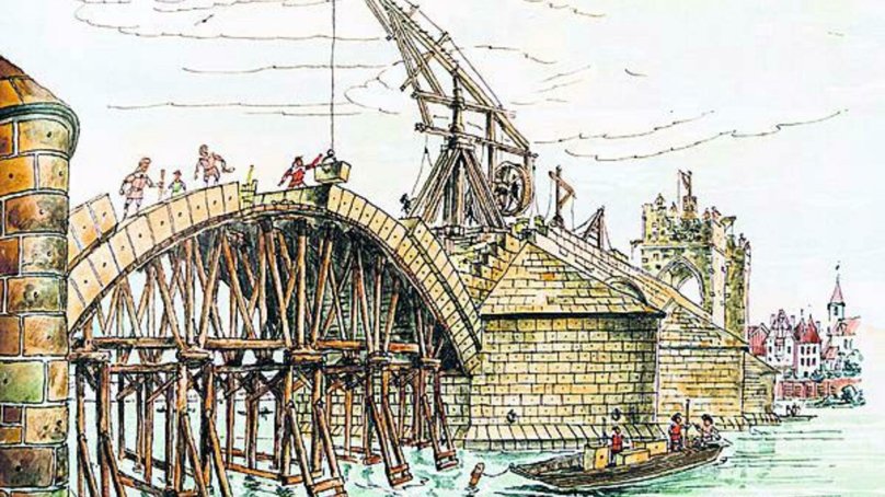 Средневековый мост