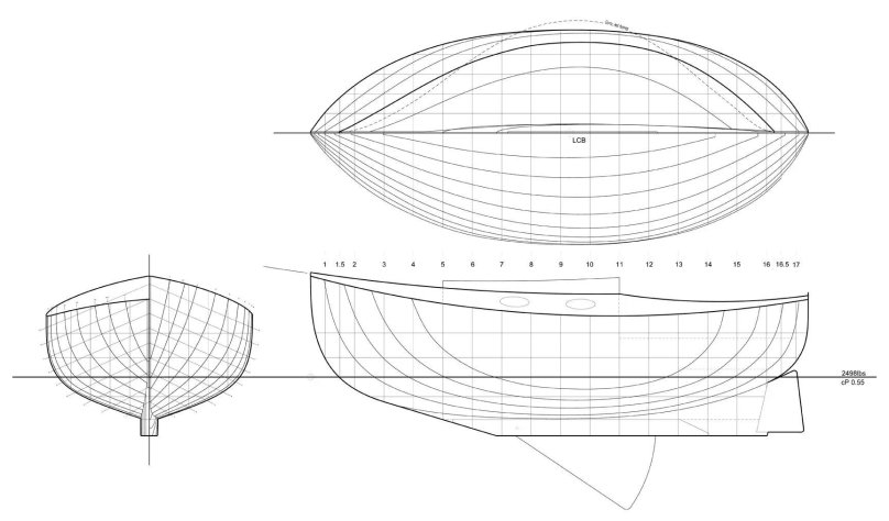 Фолькбот 16 чертежи