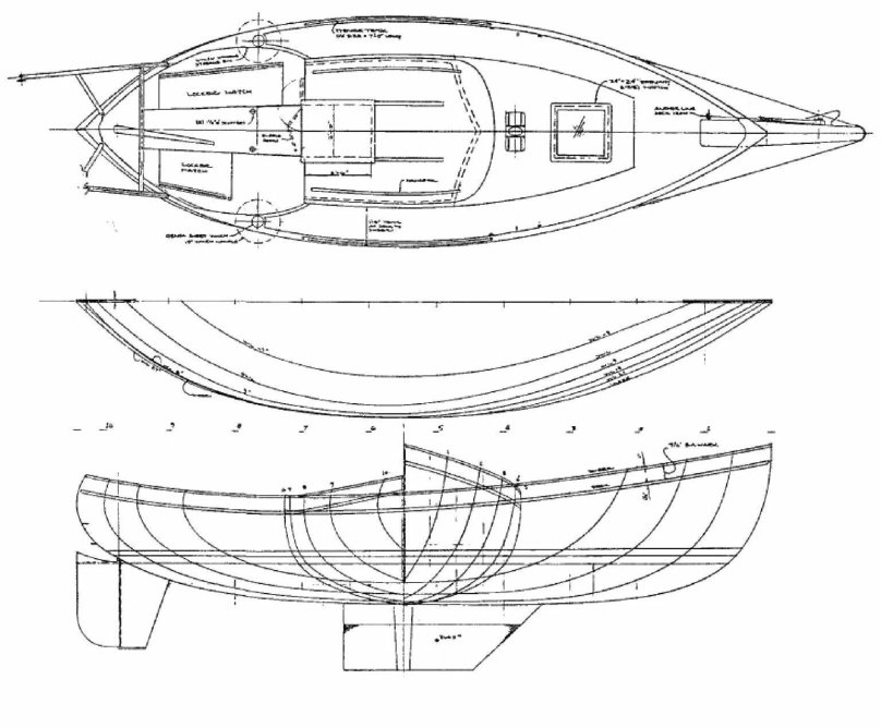 Проект 636 чертеж
