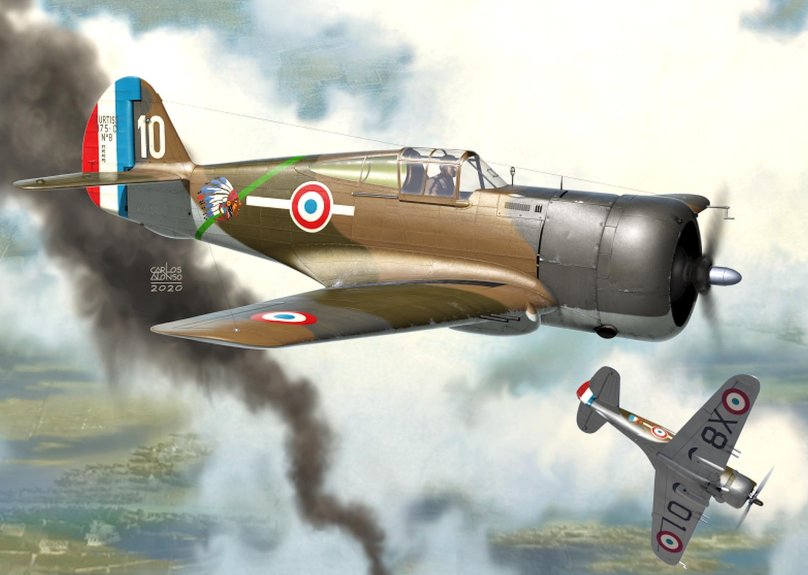 Curtiss Hawk h-75a-4