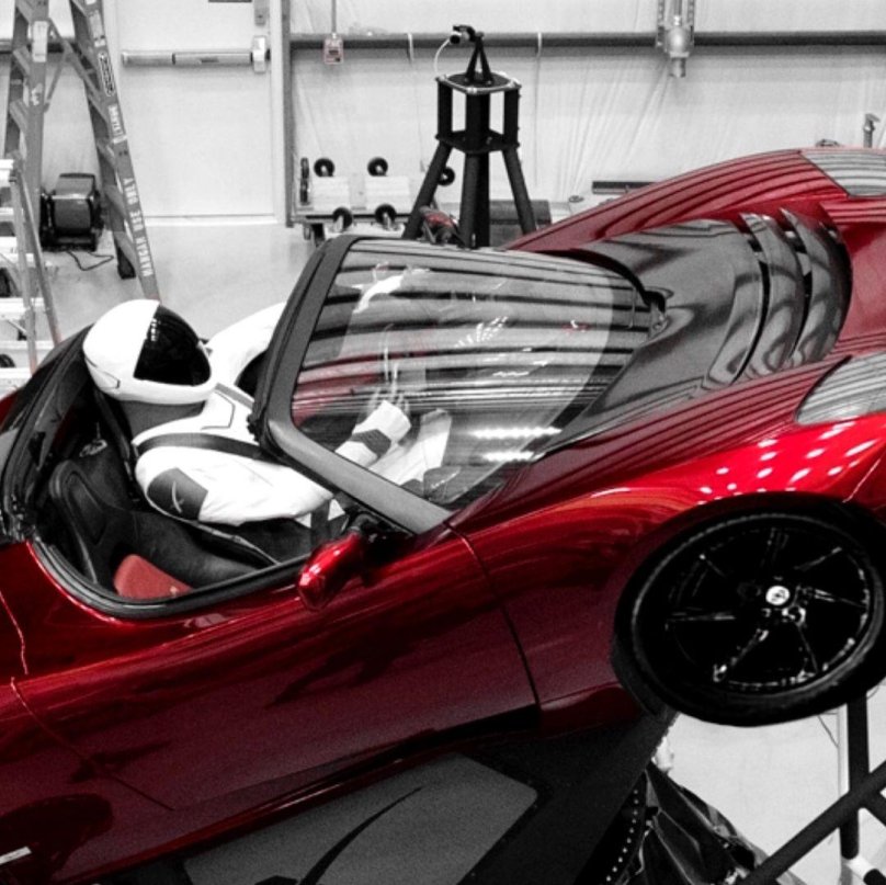 Falcon Heavy Tesla Roadster