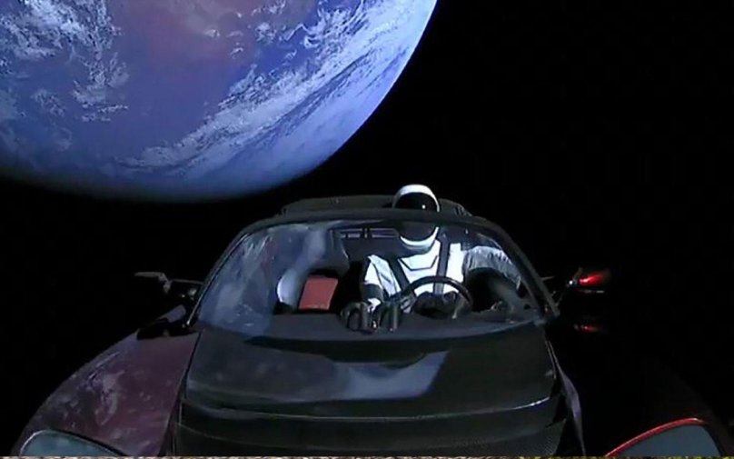 Falcon Heavy Tesla Roadster