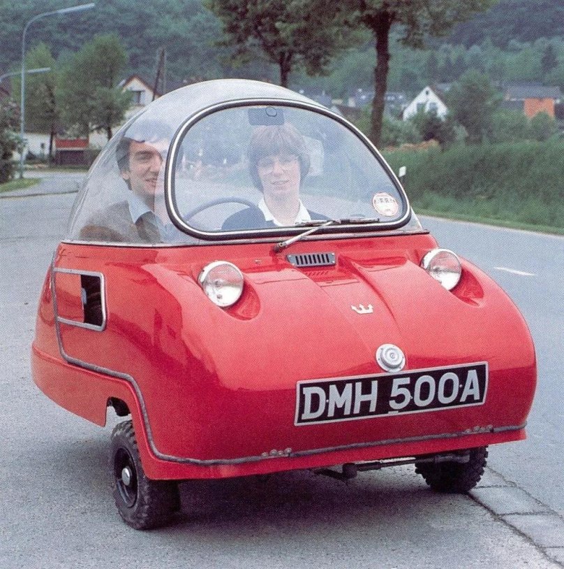 Одноместный автомобиль Peel p50