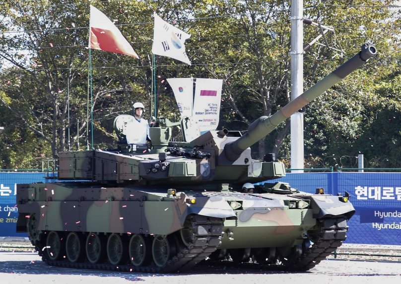Южнокорейский танк Hyundai Rotem к-2