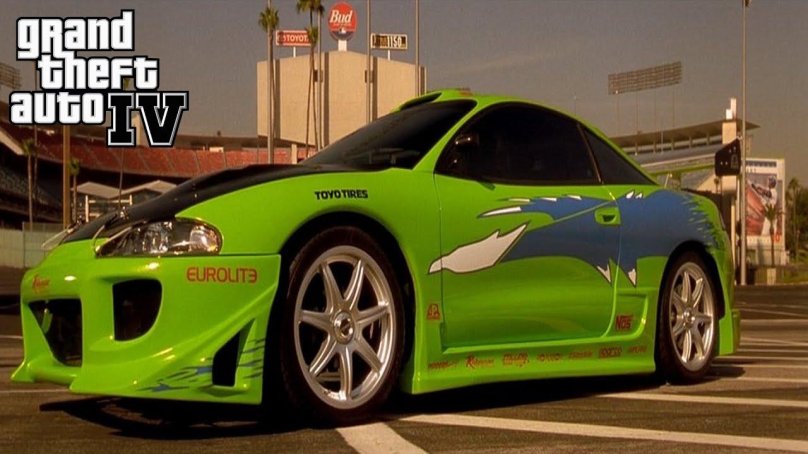 Митсубиси Эклипс Форсаж