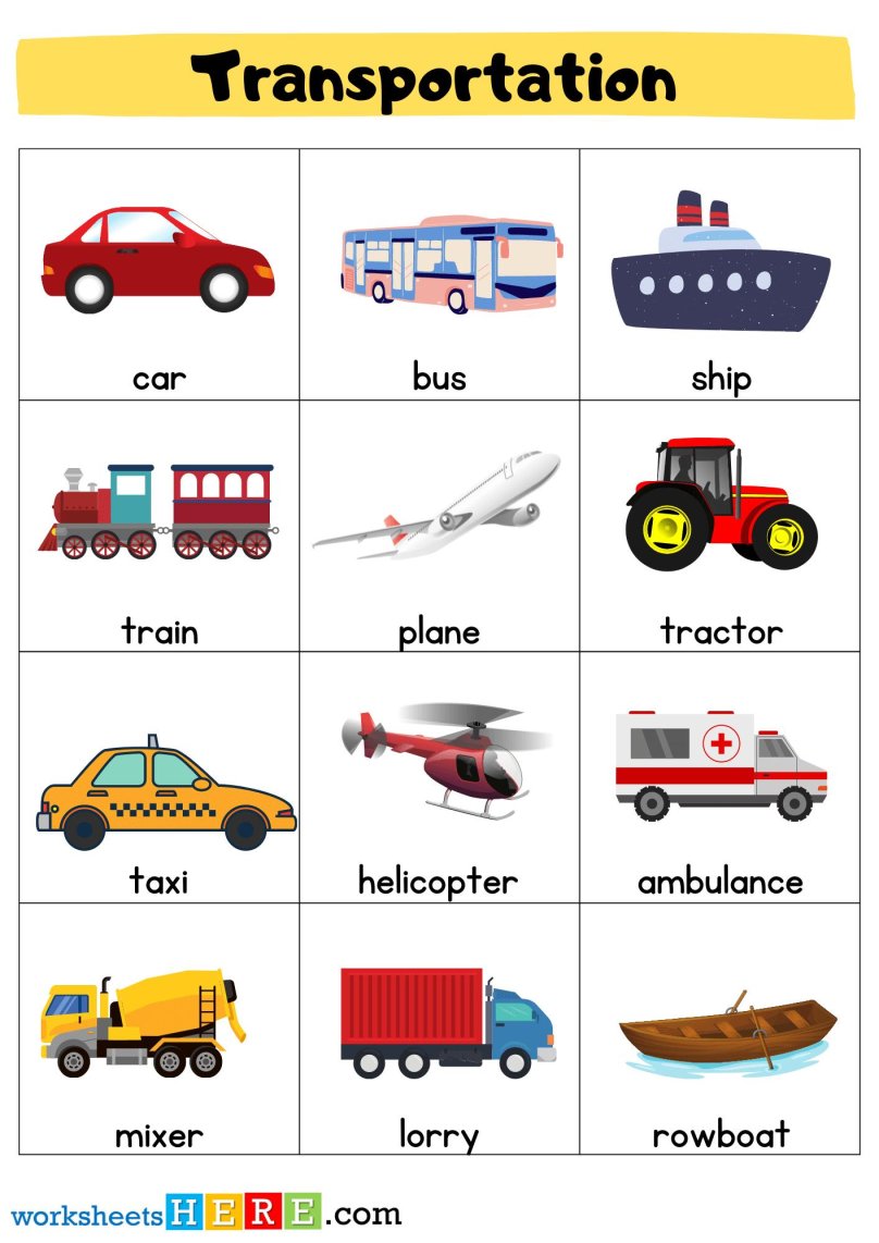 Transportation Flashcards