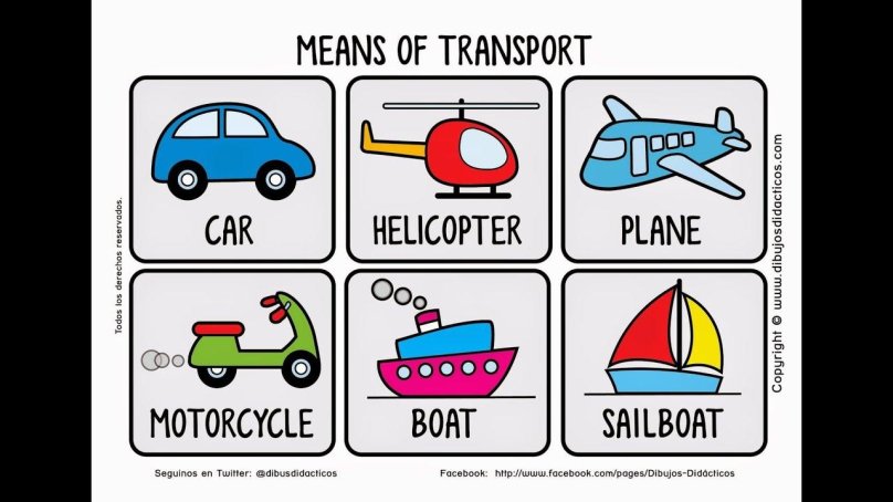 Транспорт на английском