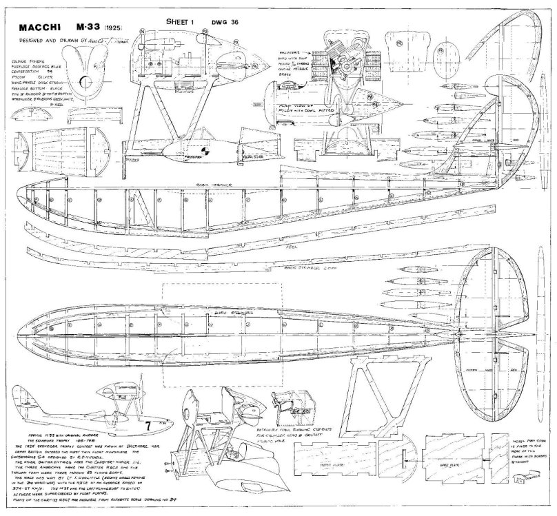 Гидросамолет Macchi m33