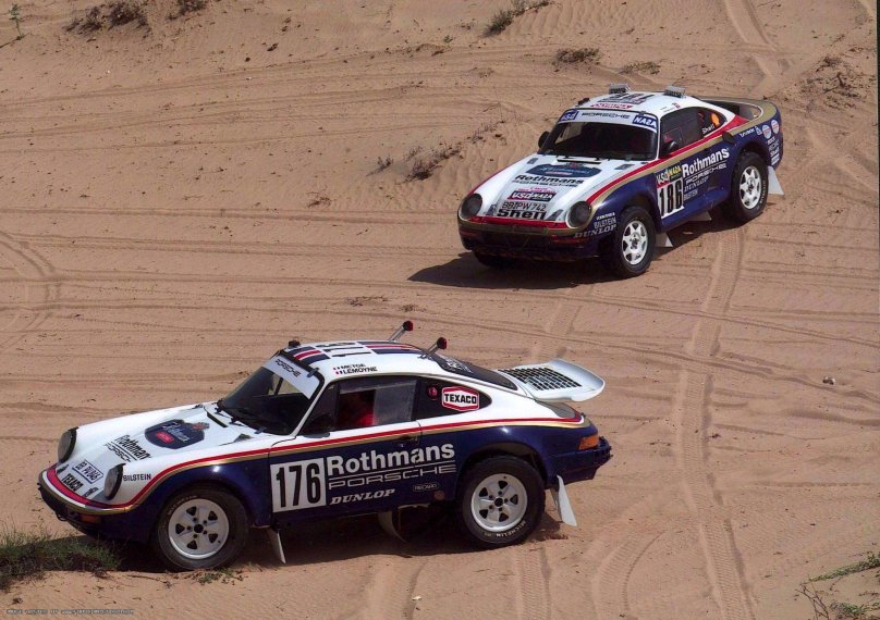 Порше 911 ралли Дакар