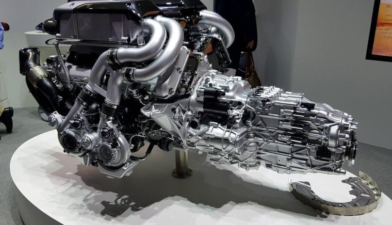 Двигатель Бугатти Вейрон w16