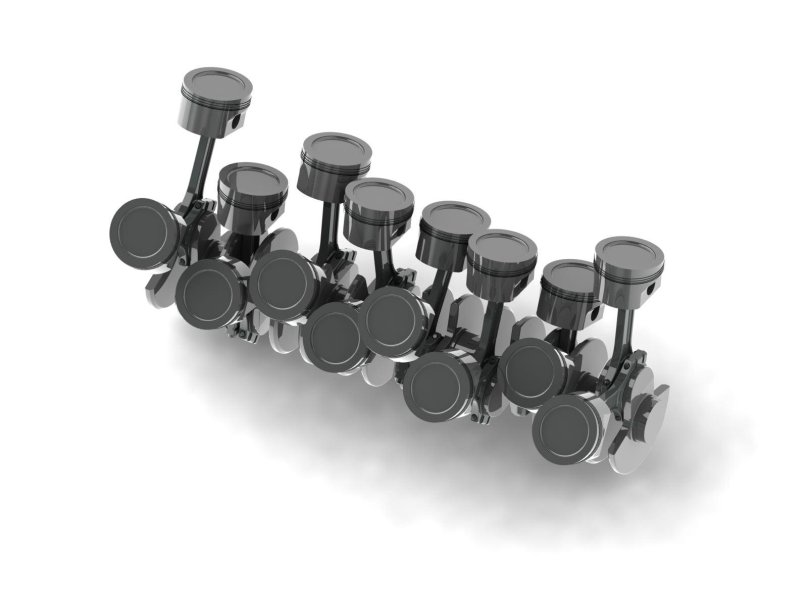 W16 Bugatti коленвал