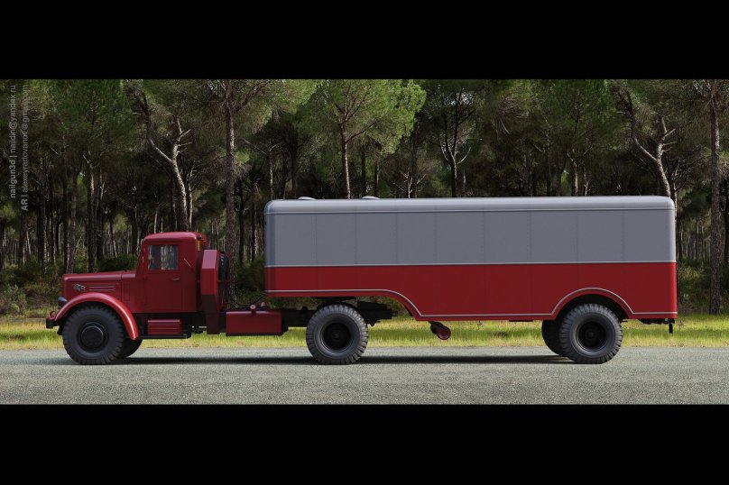 Полуприцеп МАЗ 5217