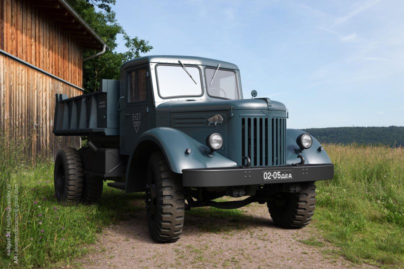 МАЗ-205 самосвал