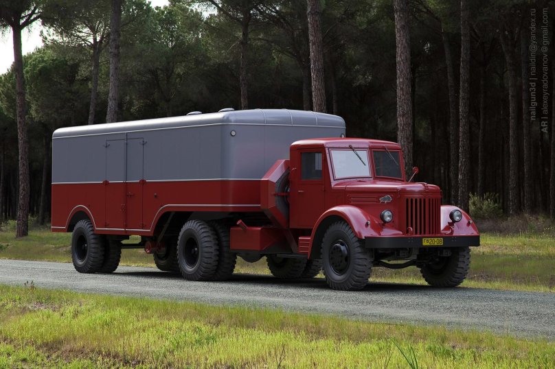 Грузовик МАЗ 200