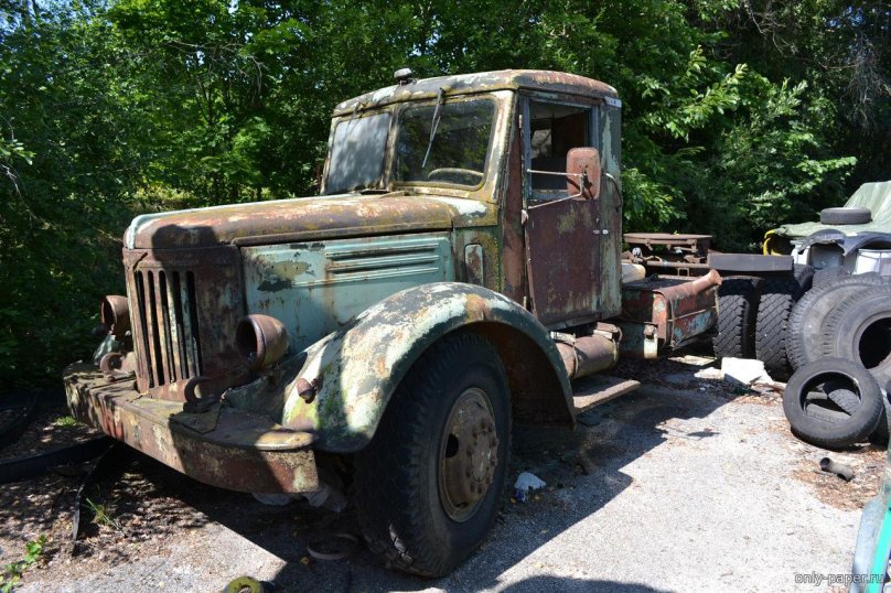 МАЗ 200 лесовоз