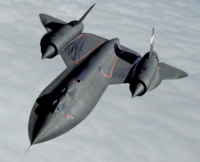 Самолет SR-71 Blackbird