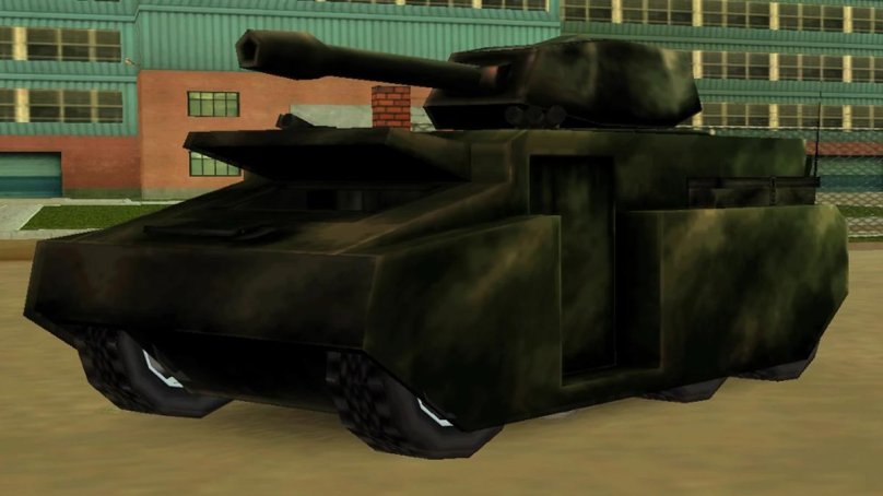 ГТА Вайс Сити танк Рино